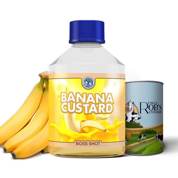 Banana Custard Boss Shot - Flavour Boss