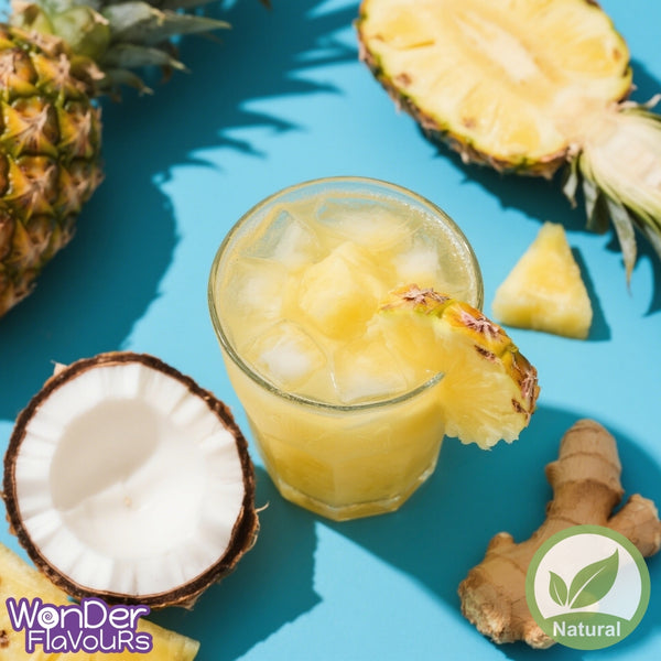 Natural Pineapple Coconut Ginger - Wonder Flavours